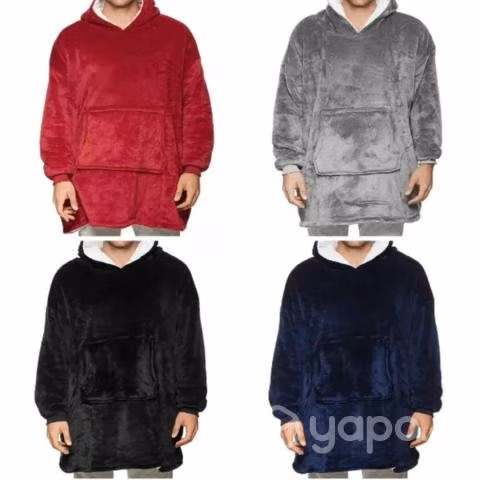 Polerón Rojo Sherpa Chiporro Huggle Hoodie Unisex