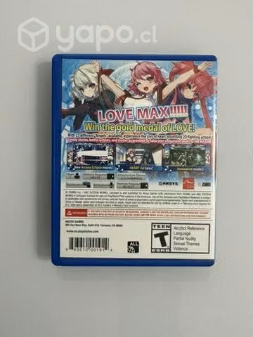 Arcana Heart 3: Love Max para Playstation Vita
