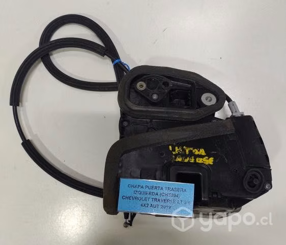 Chapa Puerta Trasera Izquierda (CHT094) Chevrolet
