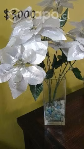 Florero rectangular nuevo flores de regalo