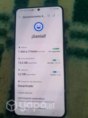 Celular gama alta S21 +5g samsung
