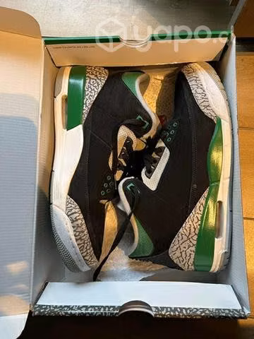 Nike Air Jordan 3 Retro hombre número 12 US (30cm)