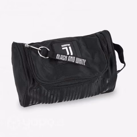 Juventus Neceser Unisex Black & While c/ Logo - Imagen 3