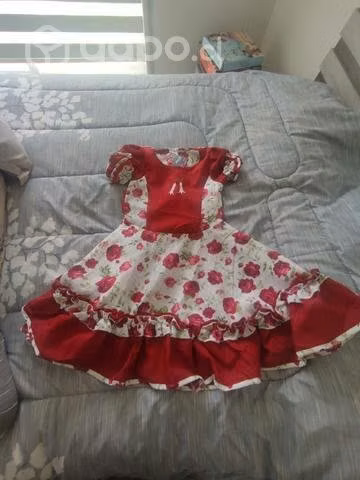 Vestido nuevo chinita talla 7-9
