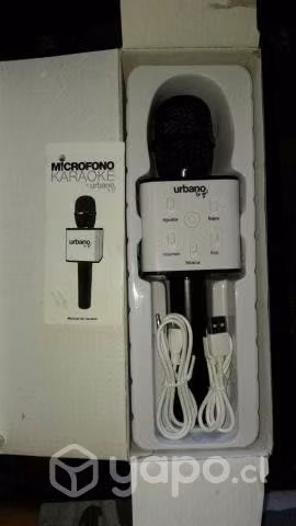 Microfono Karaoke Inalambrico Bluetooth Urbano