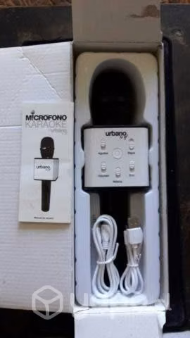 Microfono Karaoke Inalambrico Bluetooth Urbano