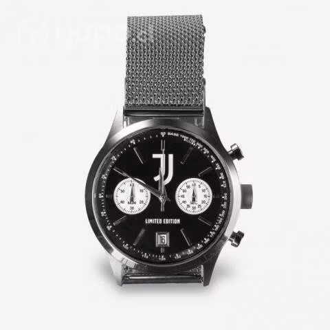 Juventus Reloj Chrono Lujo Unisex - Pulsera Black