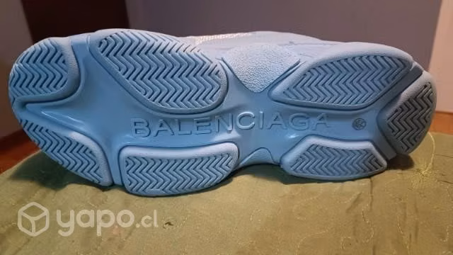 Balenciaga Triple S Celeste N°45 - Imagen 4