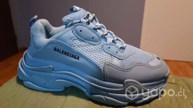 Balenciaga Triple S Celeste N°45 - Imagen 5