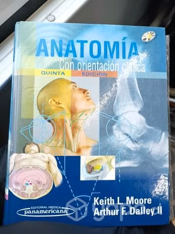 Libro anatomía con orientación clínica , Moore 5to