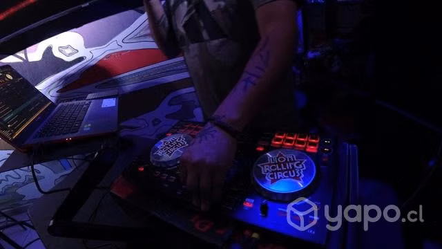 Dj iluminación amplificación