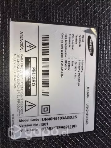 TV Led Samsung 40 ,para desarme o repuesto