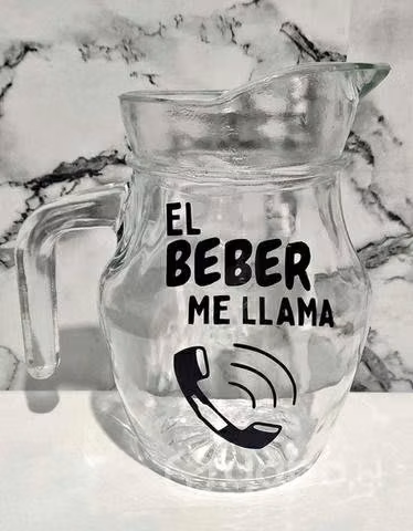 Jarrones 500 CC para bebidas (PERSONALIZADAS)