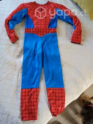 Disfraz spider man reversible 6a7 años niño niña