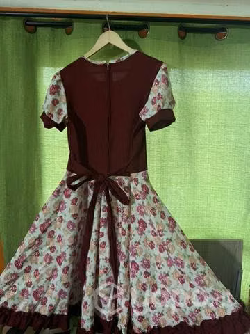 Traje completo huasa chilena + faldones + zapatos