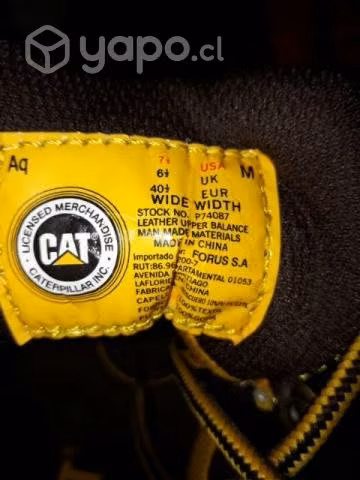 Zapato cat t 40.5