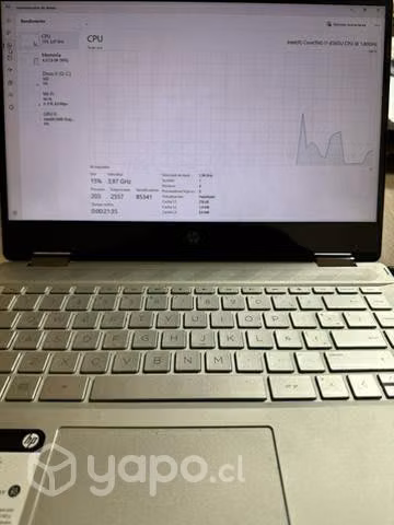 Notebook hpx360 2 en 1