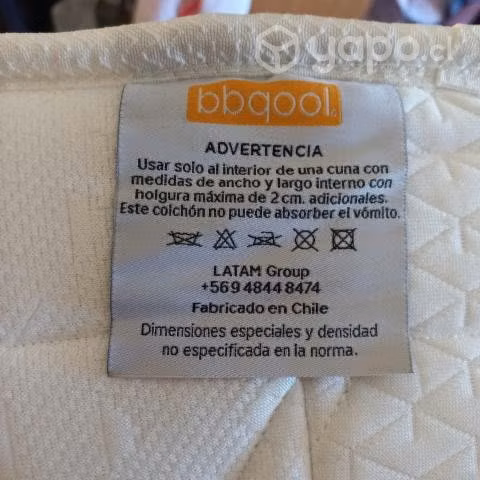 Colchón cuna bbqool - Imagen 2