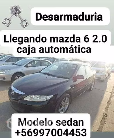 Radiador agua mazda 6