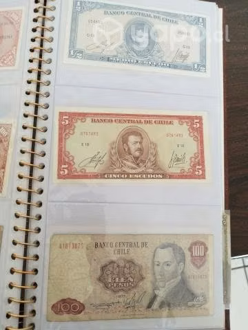 Billete antiguo 1 PESO BANCO MELIPILLA