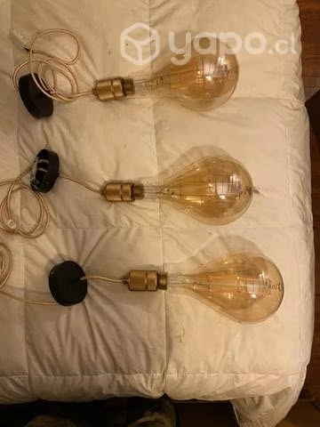 Set iluminación vintage