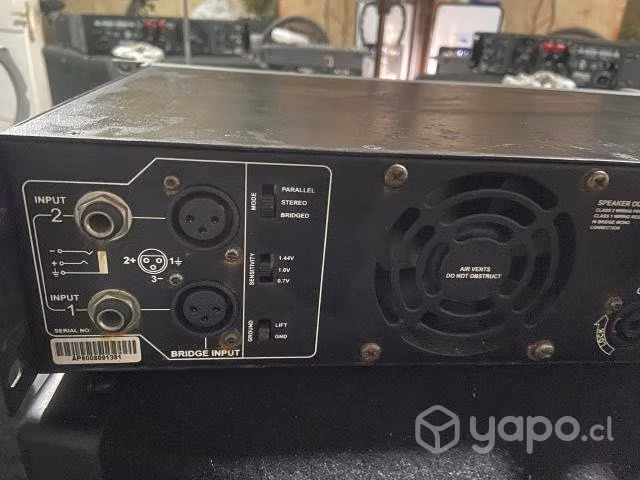 Amplificador American Pro APX 600