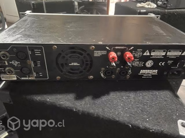Amplificador American Pro APX 600