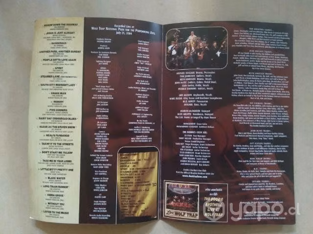 Doobie brothers live at wolf trap dvd