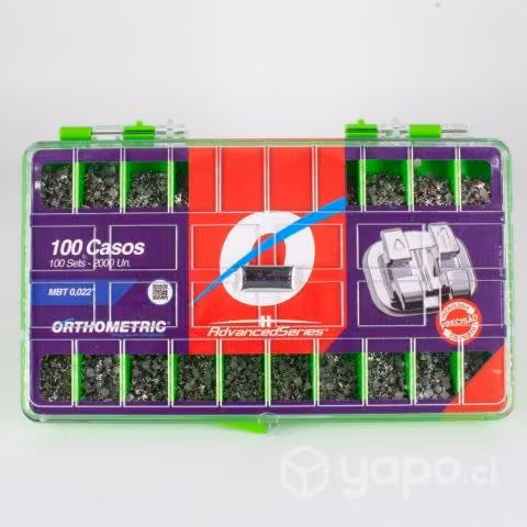 Kit casos bracket ortodoncia