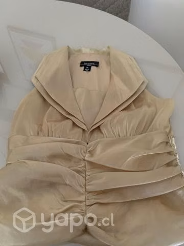 Chaqueta de fiesta sin mangas