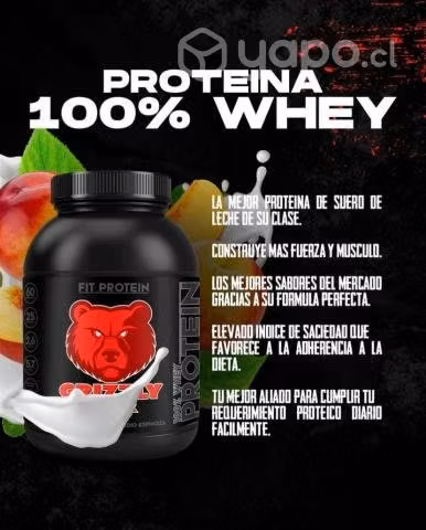 Proteina sabor durazno a la crema