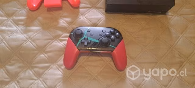 Nintendo switch con 3 juegos de mario digitales