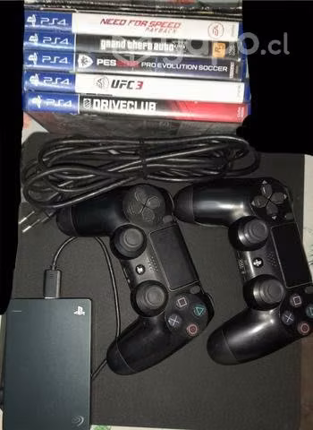 Ps4 Slim 500gb +DD2tb