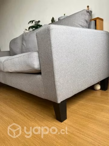 Sillón en L gris moldeable - Imagen 3