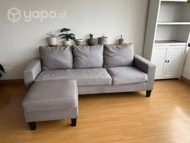 Sillón en L gris moldeable - Imagen 5