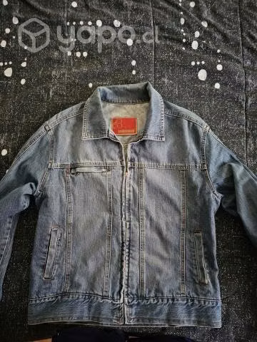 Chaqueta americanino mezclilla