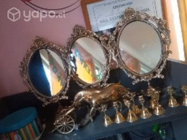 Espejos de bronce