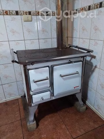 Estufa a leña yunque semi nueva