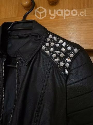Chaqueta PU negra - Imagen 3