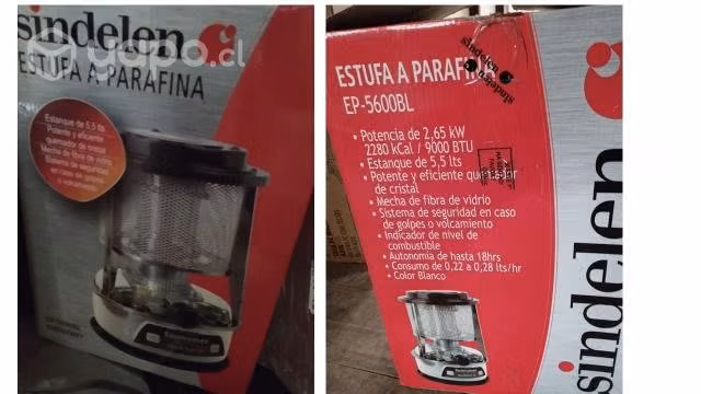Estufa a parafina SINDELEN