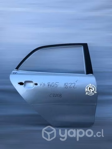 Puerta trasera rh kia rio 
