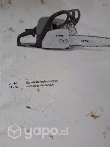 Motosierra poco uso