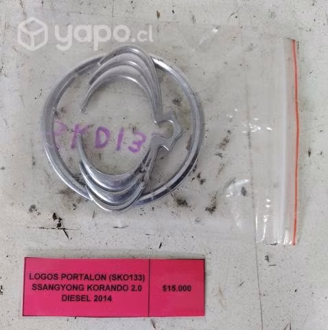 Logo Portalon (SKO133) Ssangyong Korando 2.0 Dies