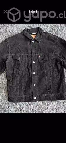 Chaqueta cotele café obscuro levi's vintag