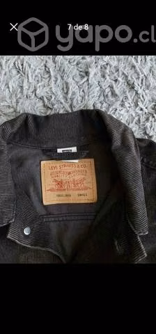 Chaqueta cotele café obscuro levi's vintag