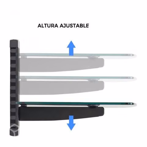 Soporte de vidrio para blu-ray, dvd, deco - Imagen 3