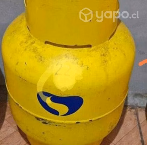 Balón de gas vacio