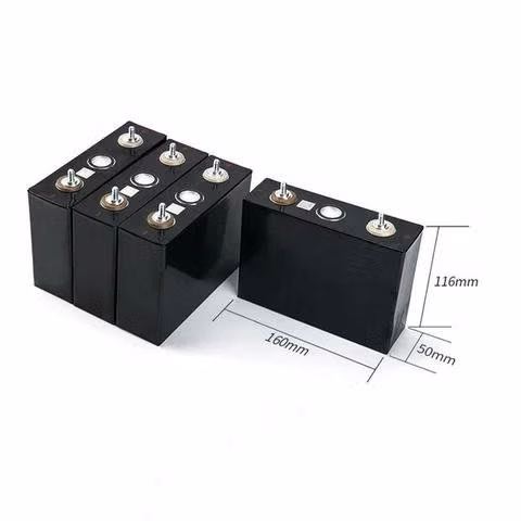 Pack 4 Celdas armado bateria Lifepo4 B Y D (100A)
