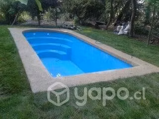 Piscina de fibra de vidrio 10x4