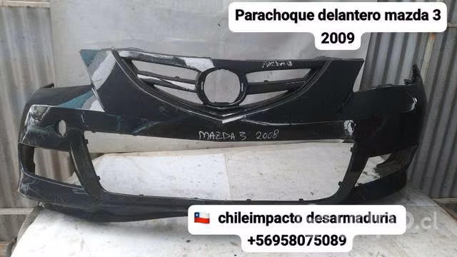 Parachoque delabtero Mazda 3 año 2009